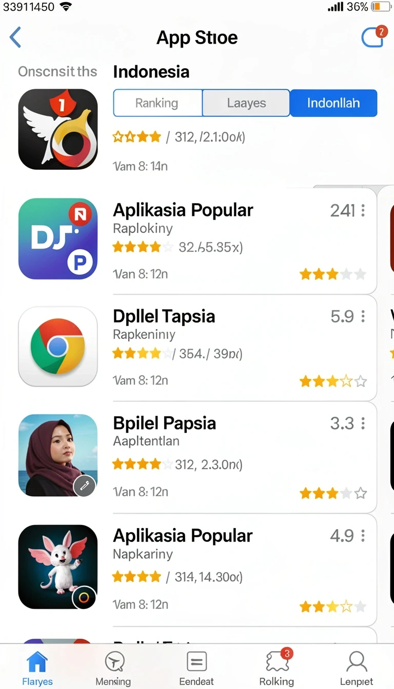 Screenshot Review Aplikasi mainduit nomor 1